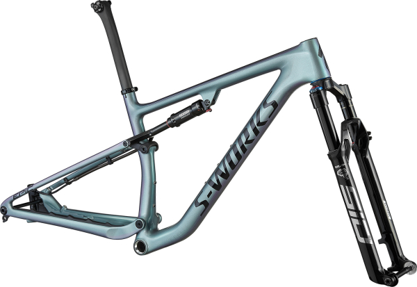 Рамы горных велосипедов рама Specialized S-Works Epic 2022 Gloss Fluid Chamelion / Satin Black Артикул 70322-0003, 70322-0002, 70322-0005, 70322-0004