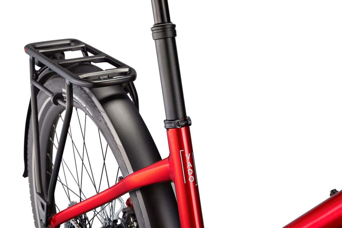 TURBO VADO - свой в городе! Specialized Turbo Vado 5.0 Step-Through 2022 Red Tint / Silver Reflective Артикул 95022-3604, 95022-3603, 95022-3605, 95022-3602