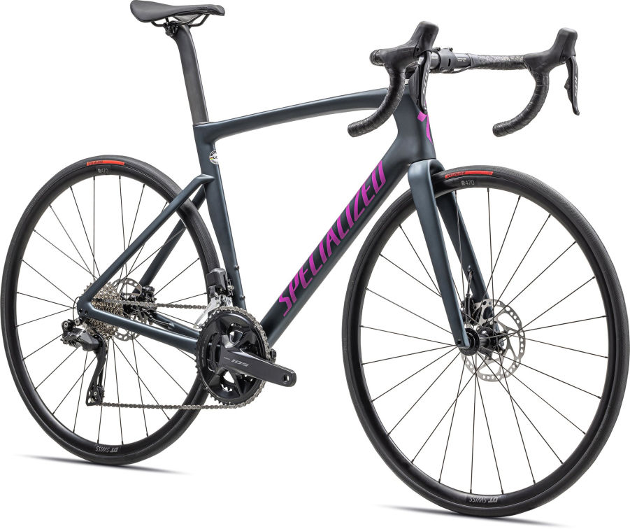 Шоссейные велосипеды Specialized Tarmal SL7 Comp 105 Di2 2023 Satin Metallic Deep Lake/Purple Orchid Артикул 90623-5356, 90623-5354, 90623-5361, 90623-5349, 90623-5358, 90623-5344, 90623-5352