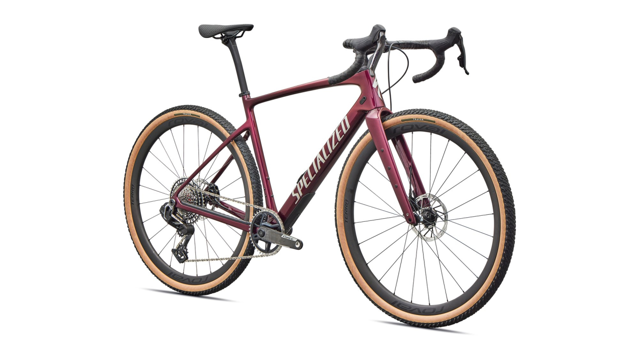 Гравийные велосипеды, комфорт плюс Specialized Diverge 4 Pro 2026 SRAM Force XPLR Bordeaux Metallic/ Pearl/ Dolomite Артикул 95426-1049, 95426-1052, 95426-1054, 95426-1058, 95426-1056, 95426-1061