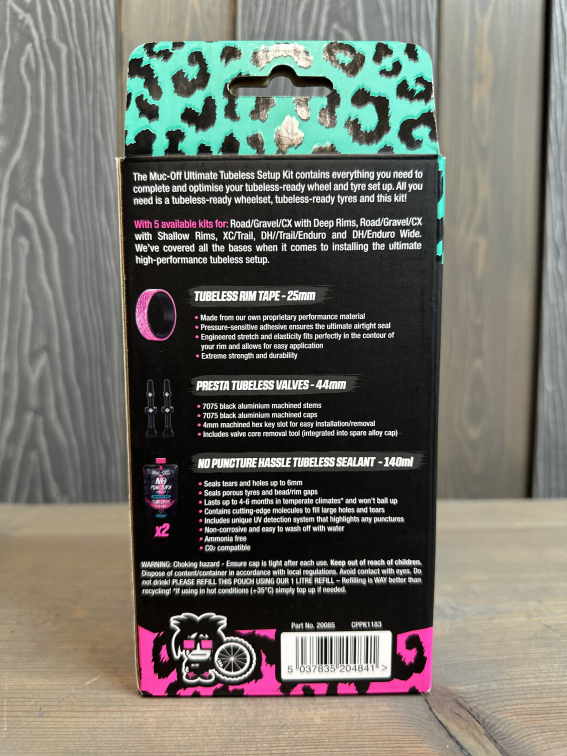 Бескамерная технология Набор для бескамерных покрышек Muc-Off Ultimate XC/Trail 20085 Артикул 