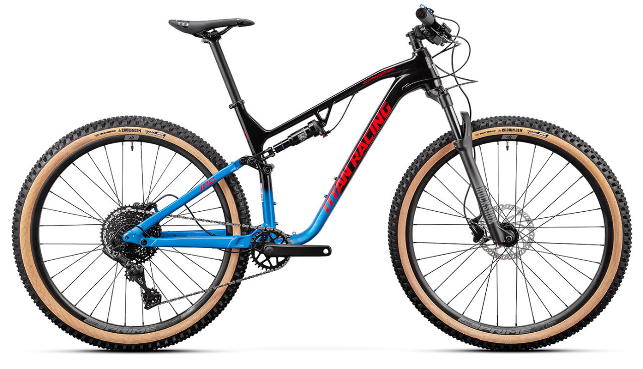 Купить Titan Racing Cypher RS Sport Black/Blue/Red Артикул 2231091140029, 2231091120029, 2231091110029, 2231091130029