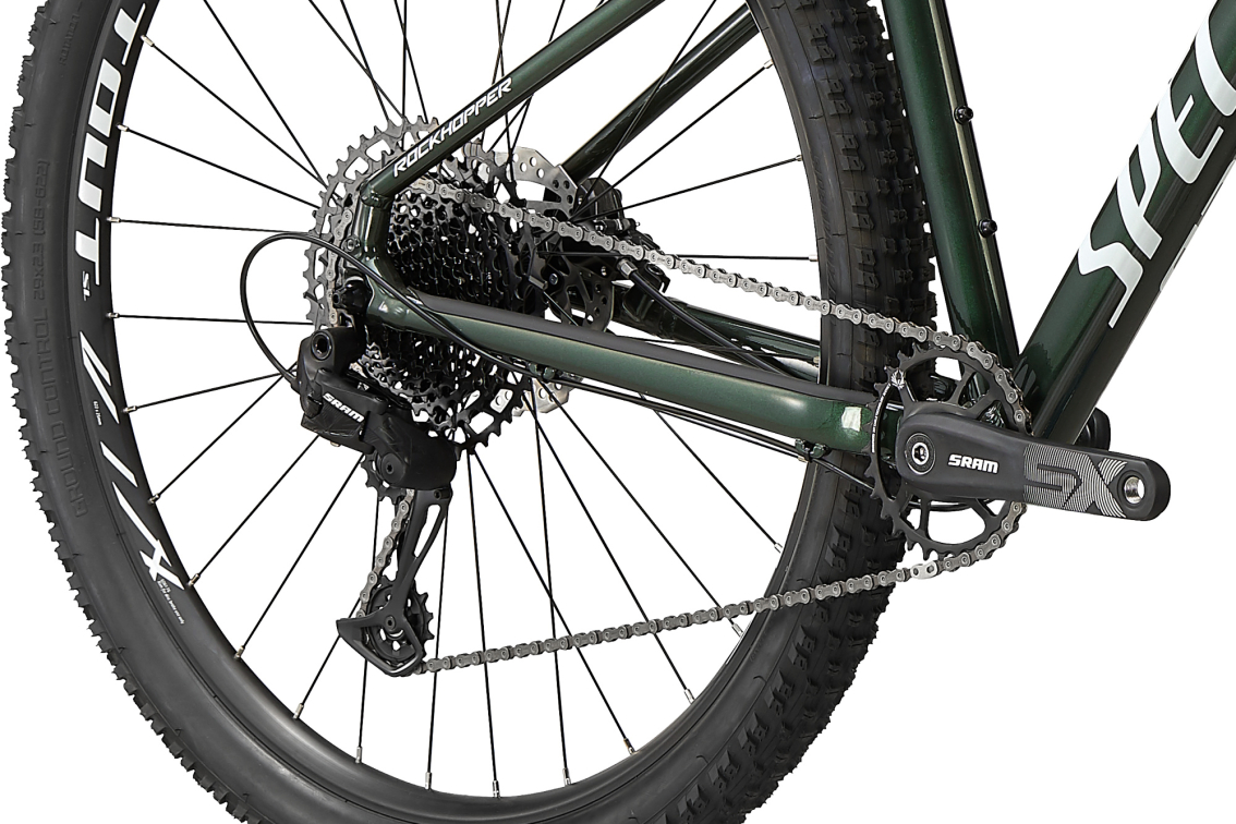 Купить Specialized Rockhopper Expert 29 2021 Gloss Oak Green Metallic / Metallic White Silver Артикул 91520-3304, 91520-3302, 91520-3303, 91520-3306, 91520-3305
