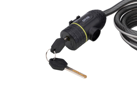Велосипедные замки Замок велосипедный OYYO CB03 с ключом 12х1500мм трос Артикул 