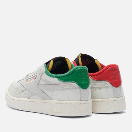 Кроссовки Кеды Reebok Club C Revenge pure grey 1/black/glen green Артикул HQ41436.5, HQ41437, HQ41435, HQ41435.5, HQ41436, HQ41437.5, HQ41438, HQ41439, #HQ458512-, HQ41438.5