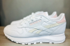 Кроссовки Кроссовки женские Reebok Classic Leather SP ftwr white/ftwr white/porcelain pink Артикул GX86899, GX86896, GX86895, GX86895.5, GX86898, GX86898.5, GX86896.5, GX86897.5, GX86897