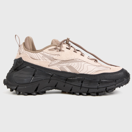 Кроссовки Кроссовки Reebok Zig Kinetica 2.5 Edge soft ecru/taupe/core black Артикул HR130110.5, HR13016.5, HR13019.5, HR130111, HR13014.5, HR13017, HR13016, HR13018.5, HR13017.5, HR130112, HR13018, HR130111.5, HR130110, HR13015.5, HR13019
