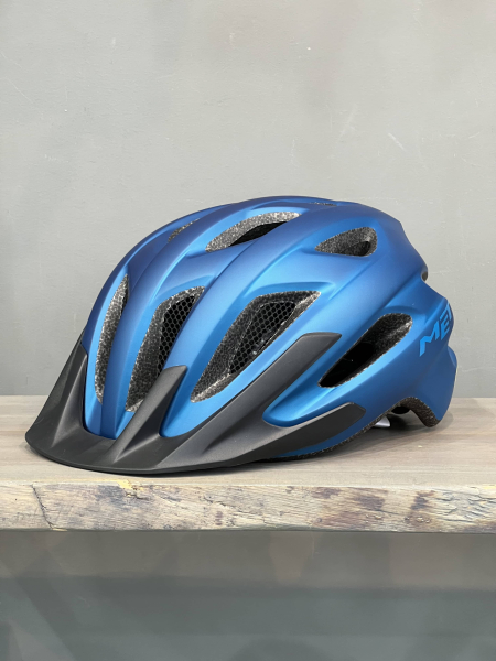 Шлем Met Crossover MIPS Metallic Blue