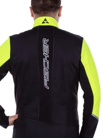 Куртки Куртка Fischer Softshell Light black/yellow Артикул 4680162763461, 4680162763454