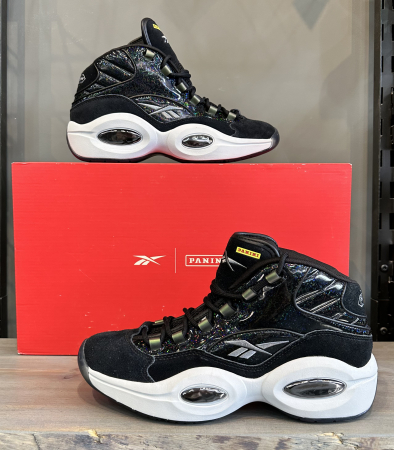 Кроссовки Кроссовки Reebok Question Mid core black/pure grey 6/silver met. Артикул HQ41359, HQ413510