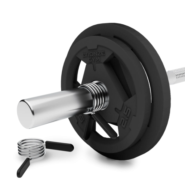 Диск олимпийский BRONZE GYM обрезиненный 25 кг