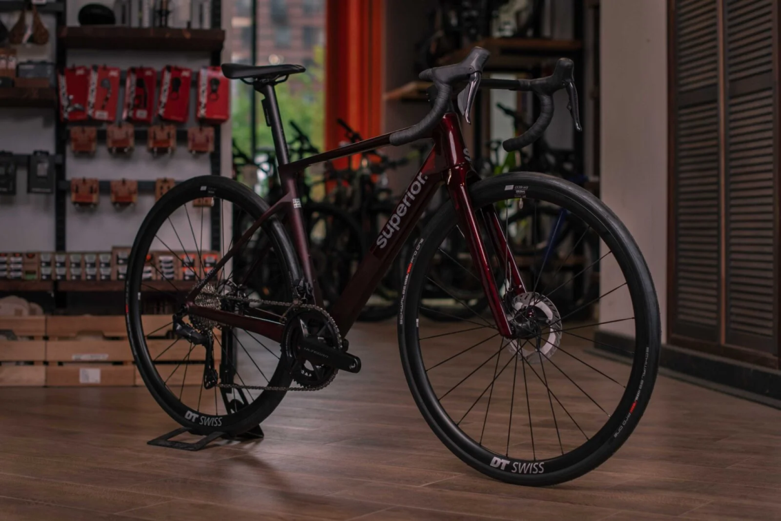 Гравийные велосипеды, ригиды Superior XR 9.7 GF 2025 Gloss Carbon Red Артикул 801.2025.28003, 801.2025.28002