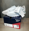 Кроссовки Кроссовки женские Reebok Classic Leather ftwr white/seaside grey/cold grey 1 Артикул GW38018.5, GW38015.5, GW38018, GW38017, GW38016.5, GW38019.5, GW380110, GW38016, GW38019, GW380111, GW38017.5, GW380110.5