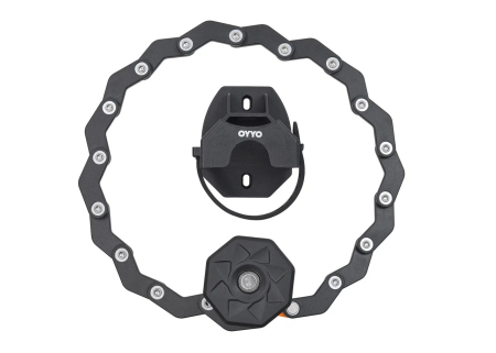 Велосипедные замки Замок велосипедный OYYO FL01 с ключом складной, тип пагода Артикул 