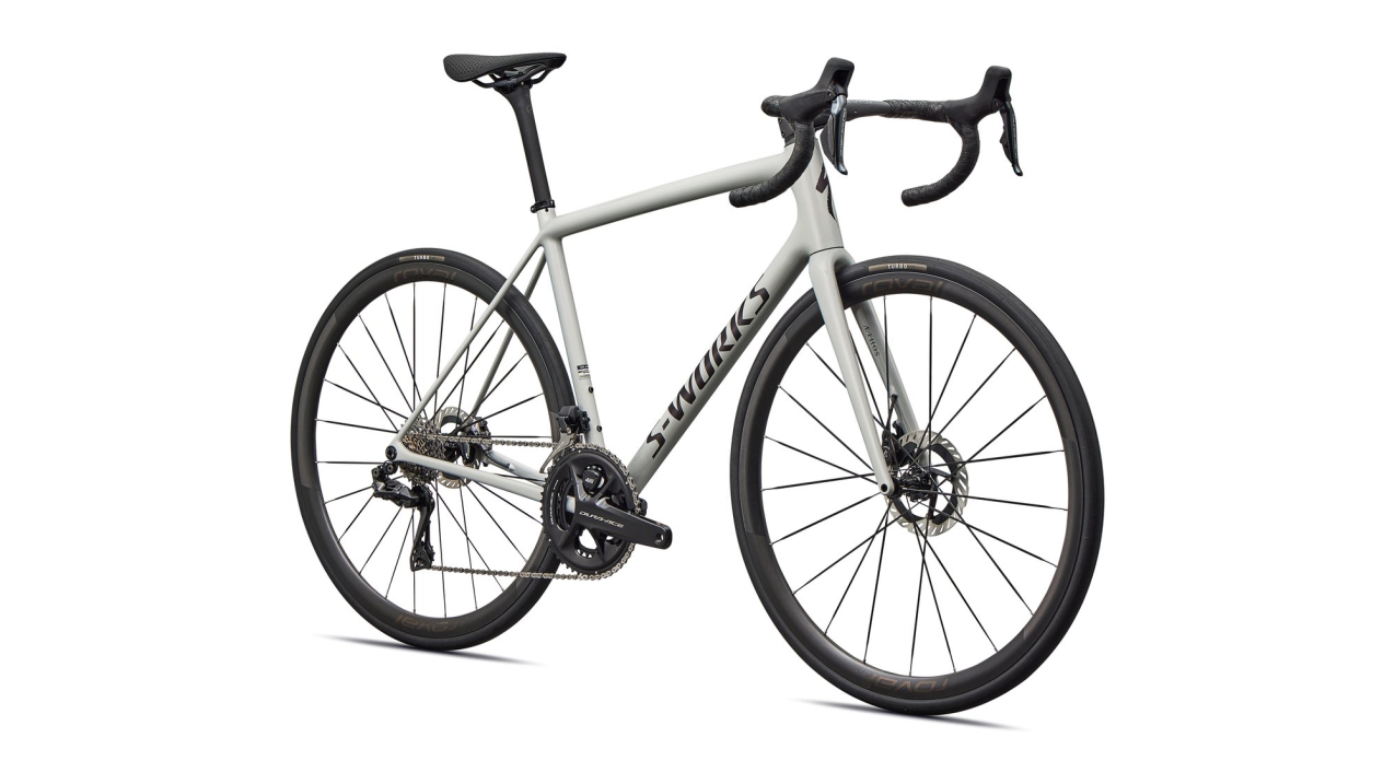 S-WORKS велосипеды шоссе Specialized S-Works Aethos 2 Shimano Dura-Ace Di2 2026 Gloss Dolomite Metallic Артикул 97226-0156, 97226-0161, 97226-0149, 97226-0158, 97226-0152, 97226-0154