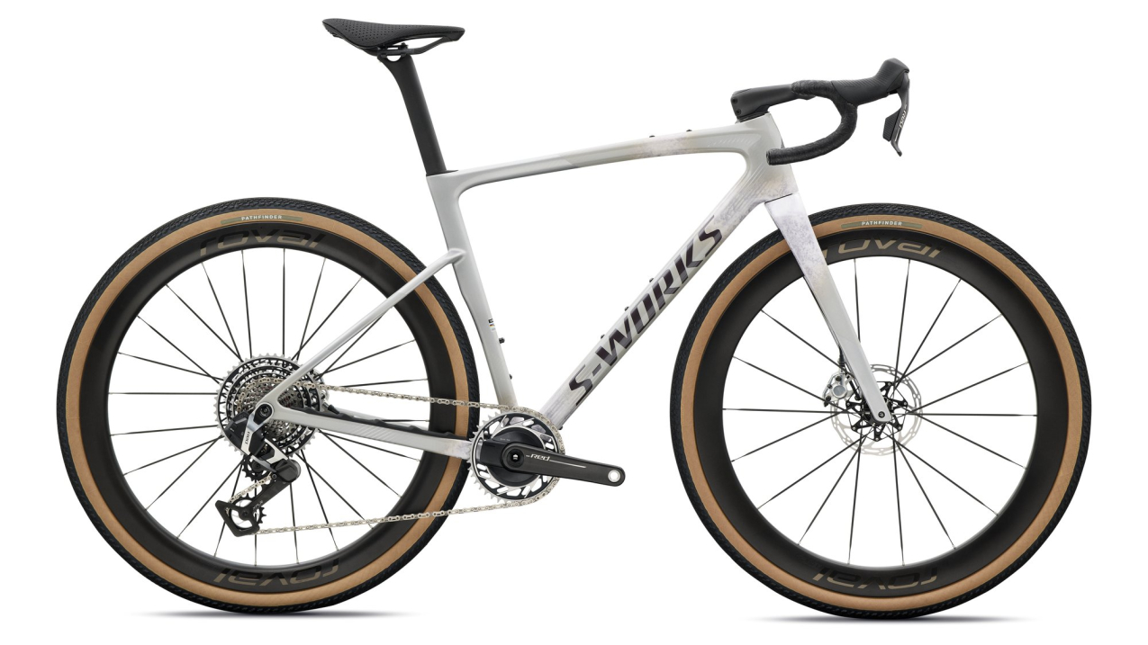 S-WORKS велосипеды гравийные Specialized S-Works Crux 5 - Sram RED XPLR 2027 Silver Dust Frost Артикул 91427-0158, 91427-0149, 91427-0154, 91427-0152, 91427-0161, 91427-0156
