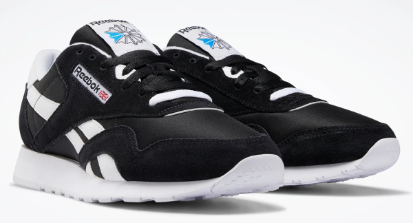 Кроссовки Кроссовки женские Reebok Classic Nylon black/black/white Артикул FV450610, FV45069, FV450611, FV45067.5, FV45066, FV45067, FV45066.5, FV45069.5, FV450610.5, FV45065, FV45068.5, FV45065.5, FV45068