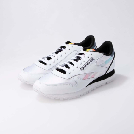 Кроссовки Кроссовки Reebok Classic Leather ftwr white/prelude purple/core black Артикул GY98049.5, GY98045, GY98047.5, GY98048