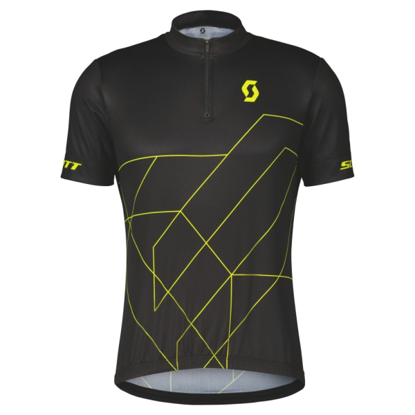Джерси Scott RC Team 20 SS black/sulphur yellow