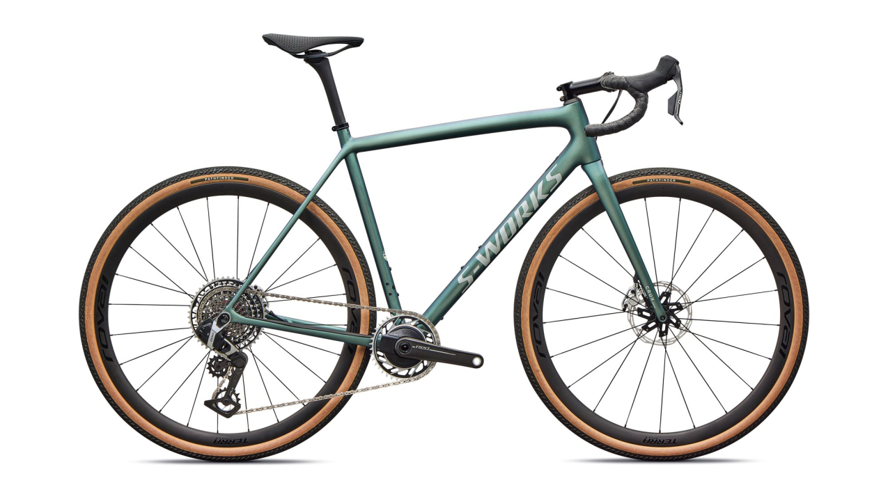 S-WORKS велосипеды гравийные Specialized S-Works Crux - Sram RED XPLR 2026 Premium Fjord/Dolomite Metallic Артикул 91426-0056, 91426-0049, 91426-0061, 91426-0058, 91426-0054, 91426-0052