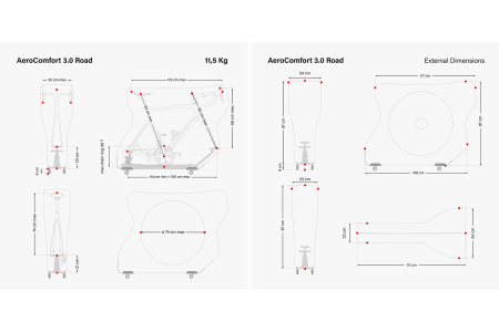 Системы хранения и транспортировки Чехол Scicon Aero Comfort ROAD 3.0 TSA Артикул 