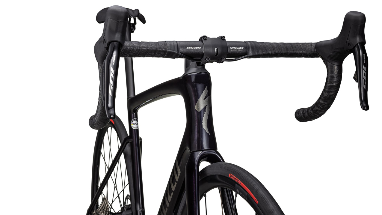 Шоссейные велосипеды Specialized Tarmal SL7 Comp 105 Di2 2023 Gloss Metallic Midnight Shadow/Black Артикул 90623-5261, 90623-5244, 90623-5252, 90623-5258, 90623-5254, 90623-5249, 90623-5256