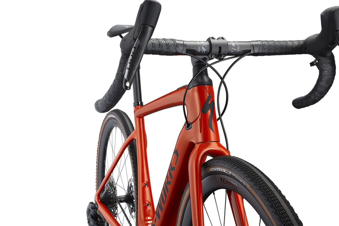 TURBO CREO - теперь 200 км реально! Specialized S-Works Turbo Creo SL Carbon EVO 2022 Gloss Redwood/Satin Carbon Артикул 98121-0105, 98121-0104, 98121-0102, 98121-0106, 98121-0103