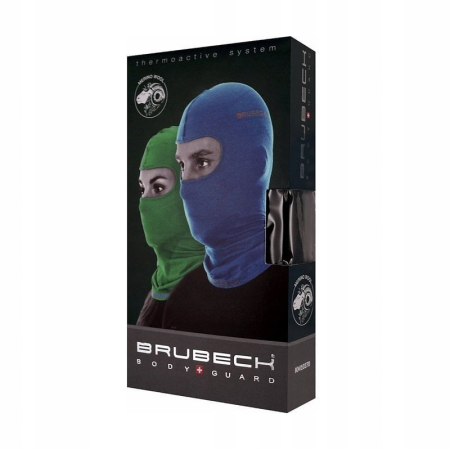 Шапки, кеппи, бейсболки Балаклава Brubeck с шерстью мериноса Артикул KM10370SMblk, KM10370LXLblk