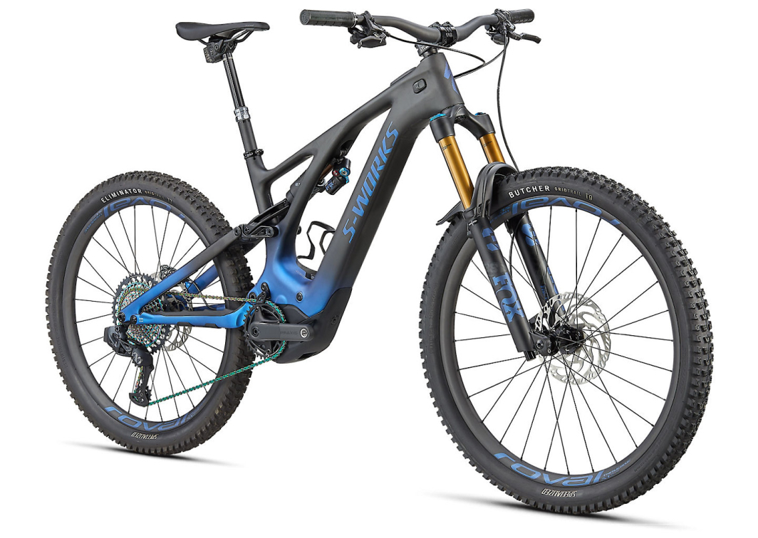 TURBO LEVO - лучшее из возможного! Specialized S-Works Turbo Levo 29/27 2022 Blue Ghost Gravity Fade / Black / Light Silver Артикул 95221-0702, 95221-0704, 95221-0703, 95221-0705, 95221-0706