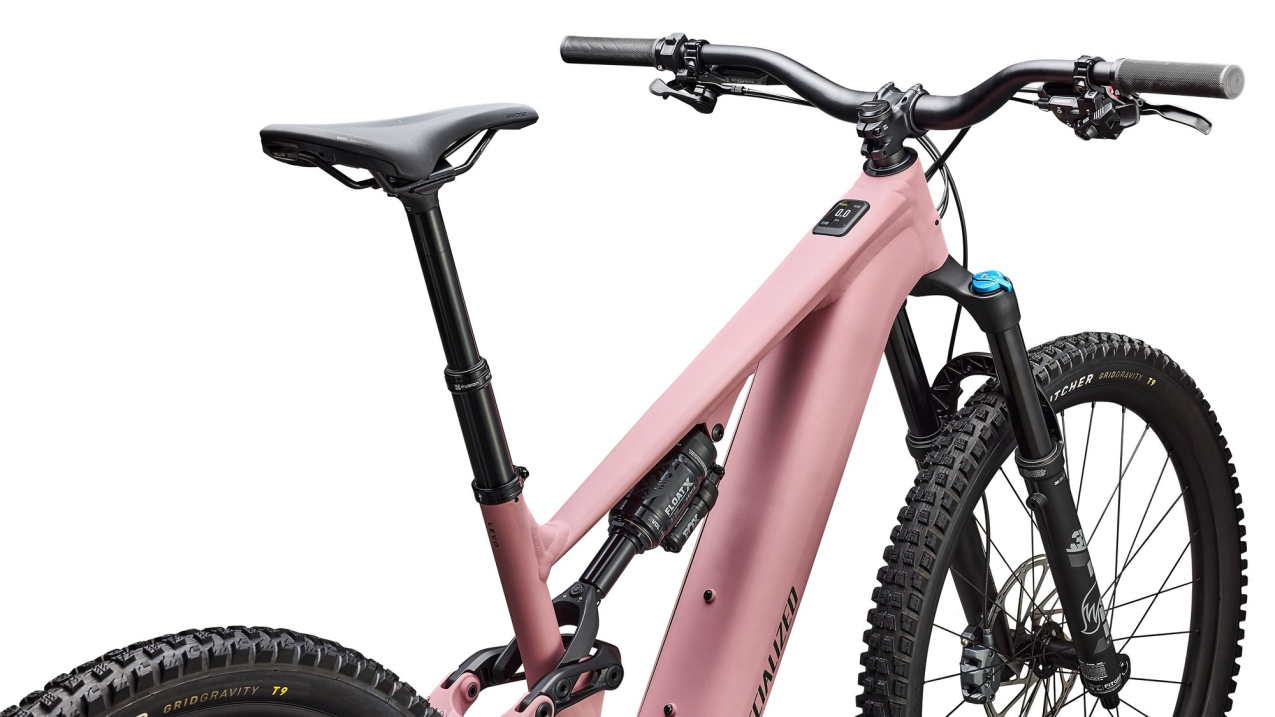 TURBO LEVO - лучшее из возможного! Specialized Turbo Levo 4 Comp Alloy SRAM Eagle 90 T-Type 2026 Satin Dusky Pink / Cypress Metallic Артикул 95226-5403, 95226-5401, 95226-5404, 95226-5402, 95226-5406, 95226-5405