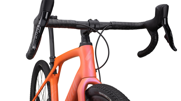 Гравийные велосипеды Specialized Diverge STR Pro Carbon 2023 Satin Blaze/Violet Ghost Pearl Fade Артикул 96223-1058, 96223-1056, 96223-1054, 96223-1061, 96223-1052, 96223-1049