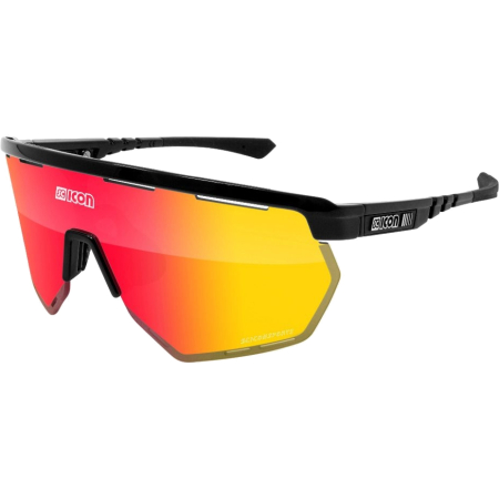 Очки Очки спортивные Scicon AeroWing оправа Black Gloss линза SCNPP Multimirror Red Артикул 