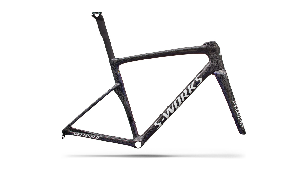 S-WORKS велосипеды шоссе рама Specialized S-Works Tarmac SL9 FRMSET 2027 Gloss Carbon / Blue to Red Chameleon / Gloss White Артикул 74927-0456, 74927-0452, 74927-0461, 74927-0458, 74927-0454, 74927-0449