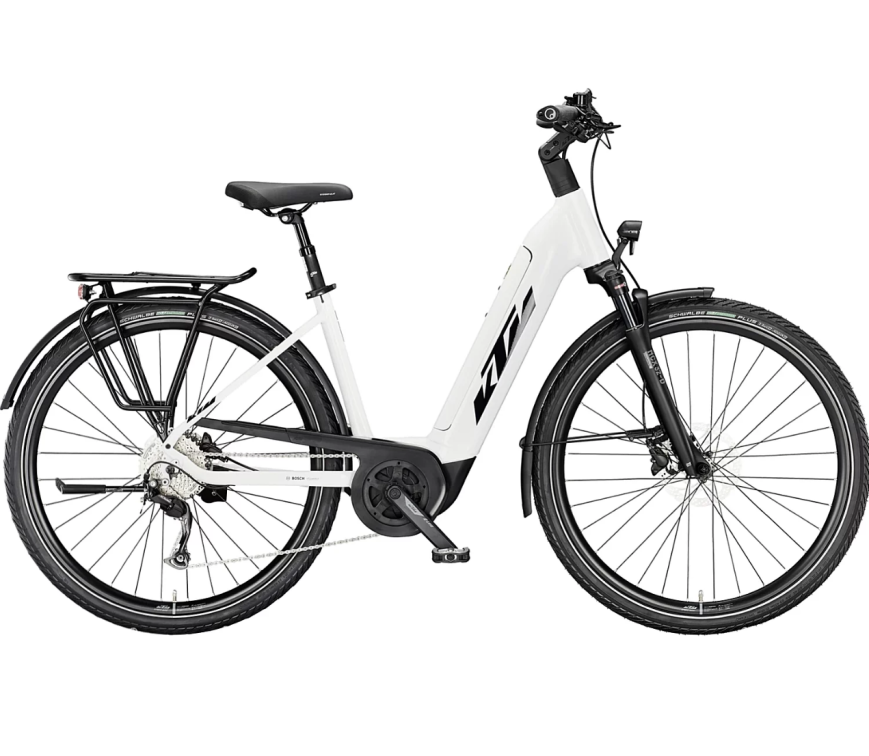 Электровелосипеды с двигателем Bosch, Yamaha, Shimano KTM Macina Tour P500 LTD64 2024 Белый Артикул 024452506/1240165506, 024452511/1240165511, 024452503/1240165503