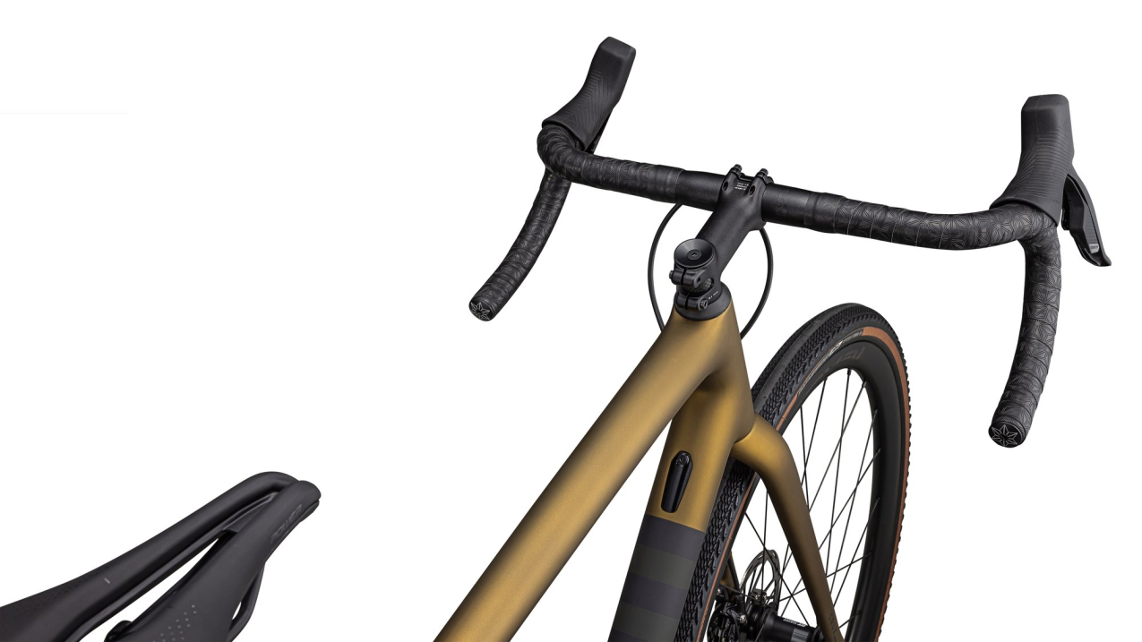 Гравийный велосипед, гоночный Specialized Crux Expert 2023 Satin Harvest Gold Metallic / Oak Green Артикул 91423-3144, 91423-3158, 91423-3149, 91423-3156, 91423-3154, 91423-3152, 91423-3161
