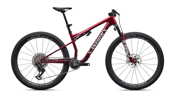 Specialized S-Works Epic 9 2027 Gloss Red Tint Over Red Reflex Pearl Edge Fade