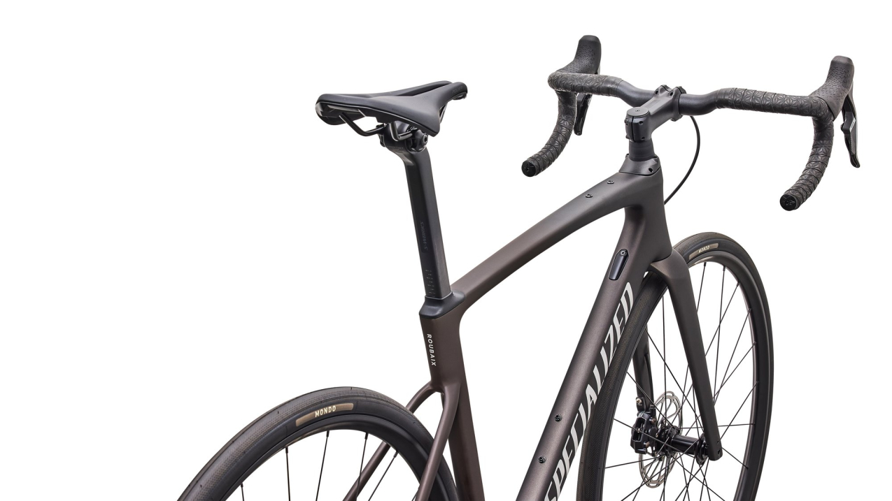 Шоссейные велосипеды Specialized Roubaix SL8 Comp SRAM Rival AXS 2027 Satin Warm Smoke Metallic / Dolomite Metalliс Артикул 94427-5252, 94427-5249, 94427-5244, 94427-5254, 94427-5256, 94427-5258, 94427-5261, 94427-5264