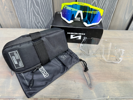 Очки Очки спортивные Scicon AeroShade XL оправа Yellow Fluo линза SCNPP Multimirror Blue + Clear Артикул 
