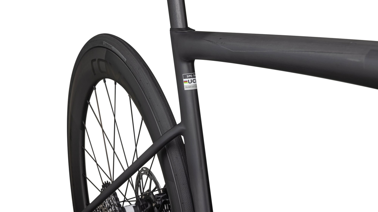 Шоссейные велосипеды Specialized Tarmac SL8 Pro - SRAM Force eTap AXS 2024 Satin Carbon / Metallic White Silver Артикул 94924-1054, 94924-1056, 94924-1044, 94924-1058, 94924-1049, 94924-1052, 94924-1061