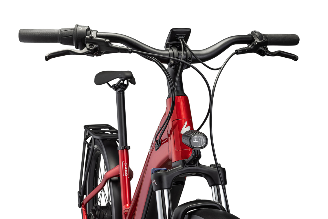 TURBO VADO - свой в городе! Specialized Turbo Vado 3.0 IGH Step-Through 2023 Red Tint / Silver Reflective Артикул 95322-6304, 95322-6303, 95322-6306, 95322-6305, 95322-6301, 95322-6302