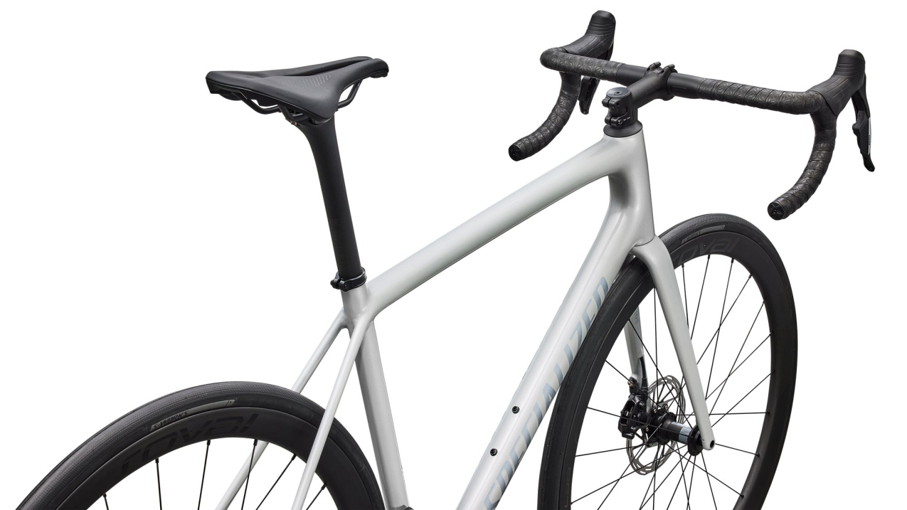 Шоссейные велосипеды Specialized Aethos 2 Expert SRAM Force AXS 2026 Gloss Dolomite Metallic Артикул 97226-3256, 97226-3261, 97226-3252, 97226-3249, 97226-3254, 97226-3258