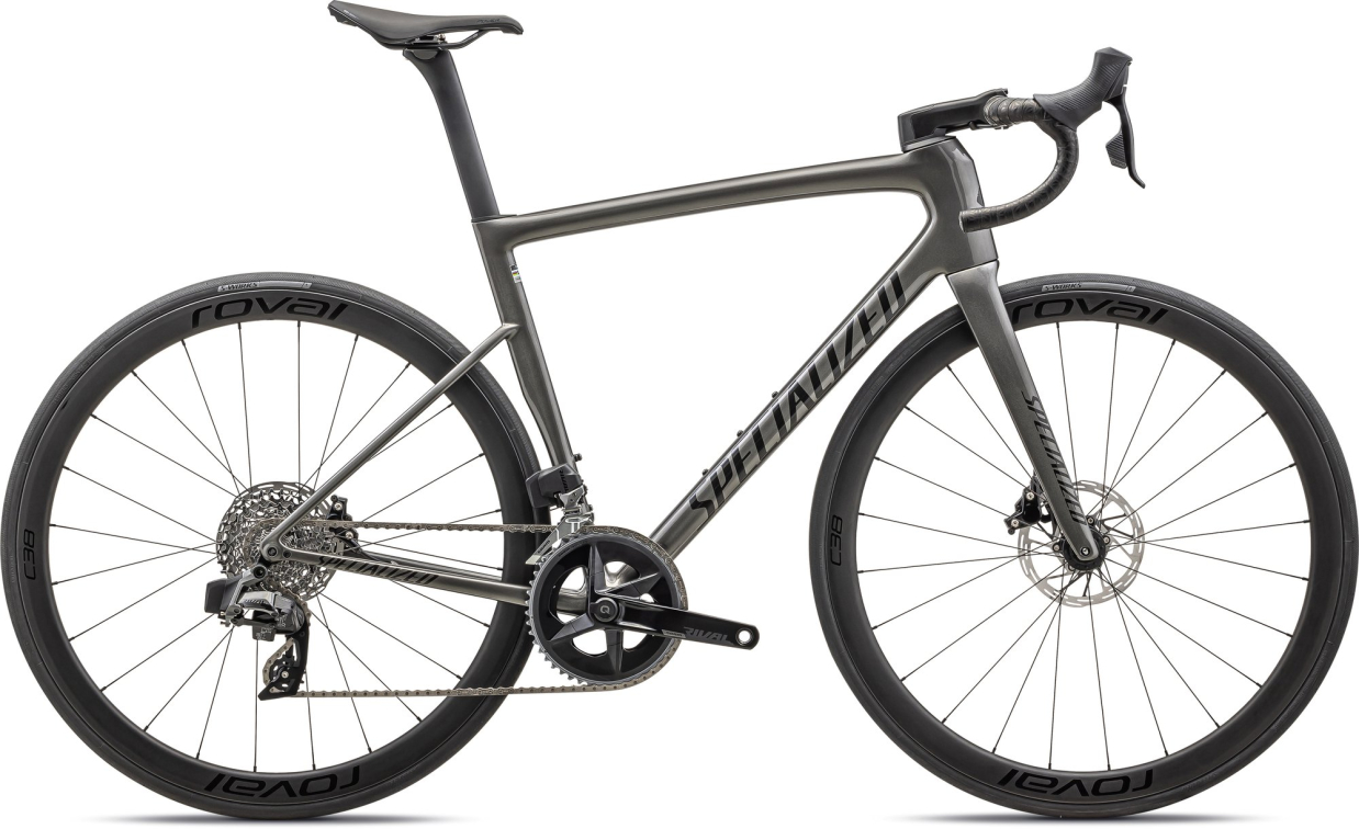 Шоссейные велосипеды Specialized Tarmac SL8 Expert 2024 Gloss Smoke / Obsidian Артикул 94924-3061, 94924-3049, 94924-3056, 94924-3054, 94924-3052, 94924-3044, 94924-3058