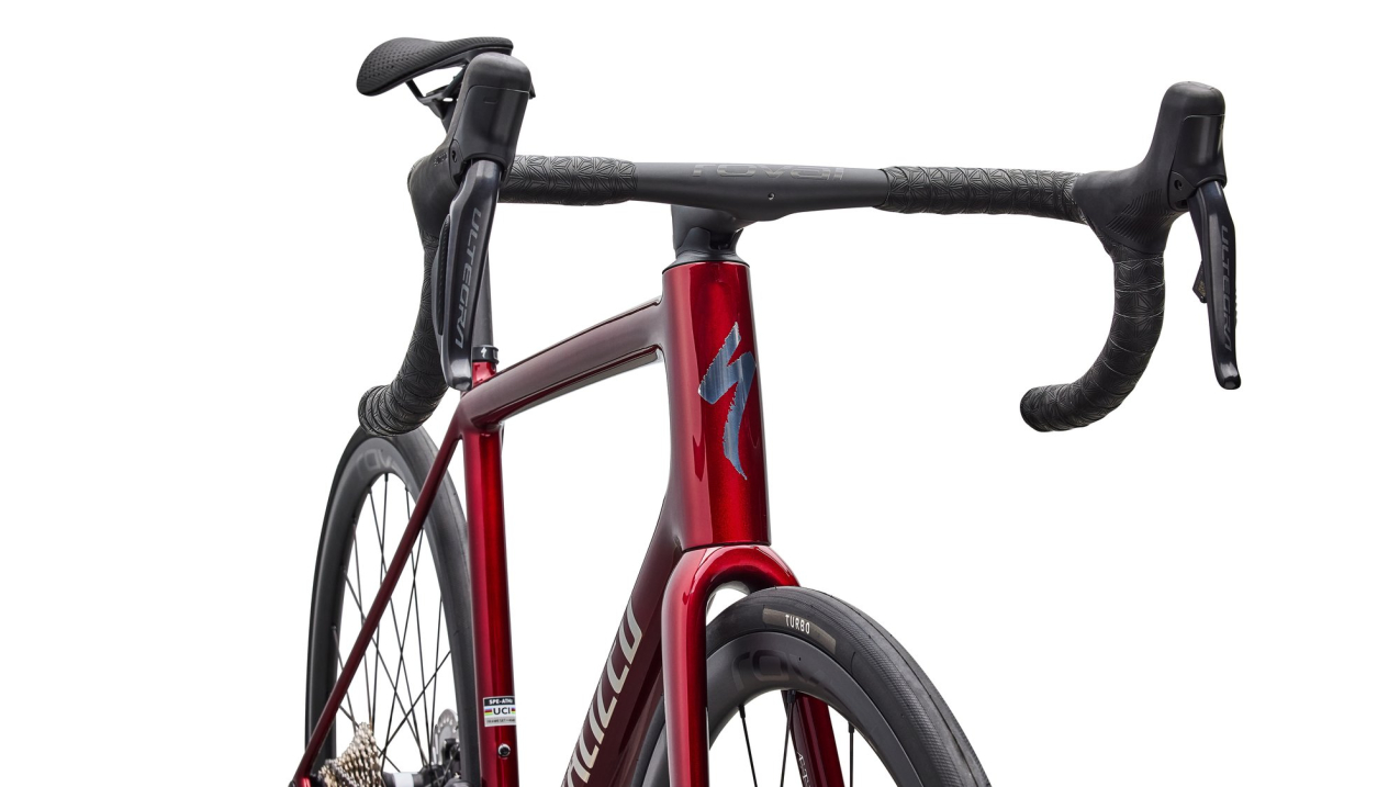 Шоссейные велосипеды Specialized Aethos 2 Pro Shimano Ultegra Di2 Gloss Red Sky Артикул 97226-1161, 97226-1152, 97226-1154, 97226-1149, 97226-1158, 97226-1156