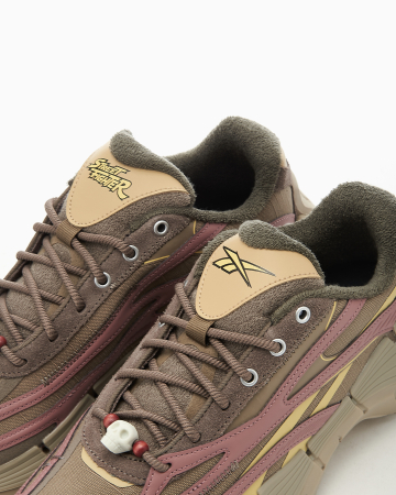 Кроссовки Кроссовки Reebok Zig Kinetica 2.5 Street Fighter cinnamon stick/parched earth /weathered yellow Артикул GZ953910.5, GZ95397.5, GZ95397, GZ953910, GZ95399, GZ95396, GZ95395.5, GZ95396.5, GZ95398.5, GZ95398, GZ953911.5, GZ953912, GZ953913, GZ95399.5, GZ953911