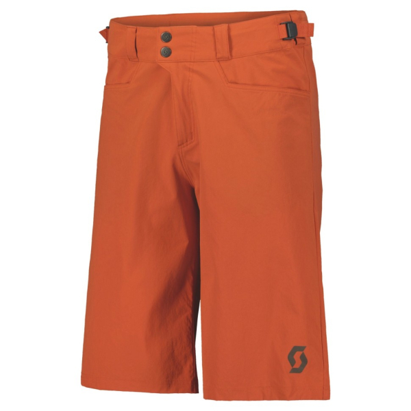 Шорты Scott Trail Flow с памперсом braze orange