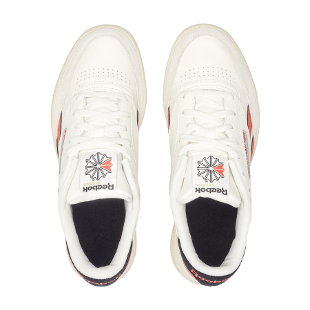 Кроссовки Кроссовки Reebok Club C Revenge chalk/semi orange flare/core black Артикул GX170210.5, GX17027, GX17026.5, GX17028.5, GX17028, GX170211.5, GX17026, GX17029.5, GX170210, GX17027.5, GX17029, GX170212, GX170211