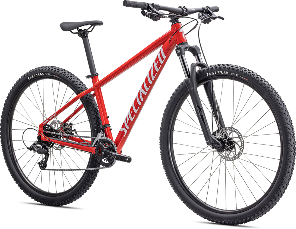 Купить Specialized Rockhopper 27,5 2022 Gloss Flo Red / White Артикул 91522-7403, 91522-7402, 91522-7401