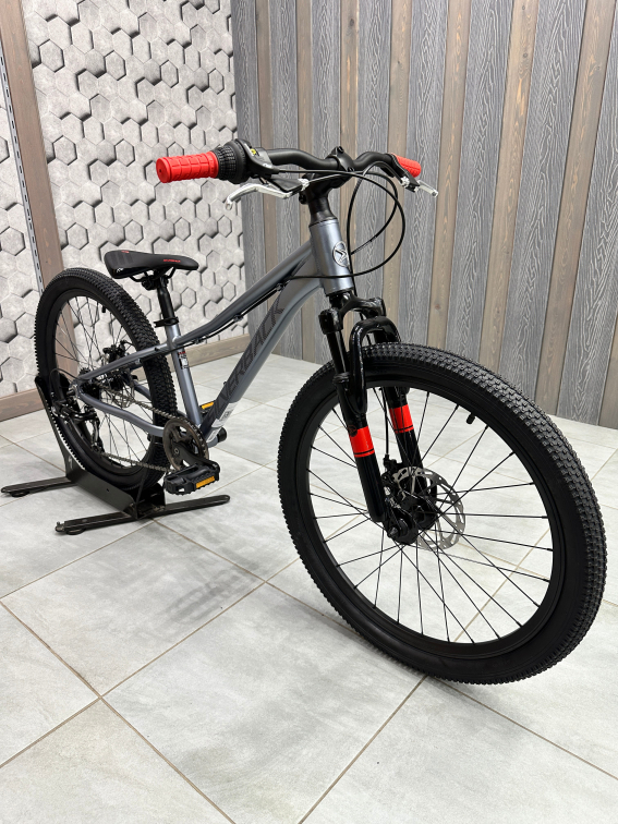 24 дюйма (7-11 лет) Silverback Spyke 24 D 1 Boy 2026 Matt Xenon Grey/Matt Orange Артикул 4816026331624