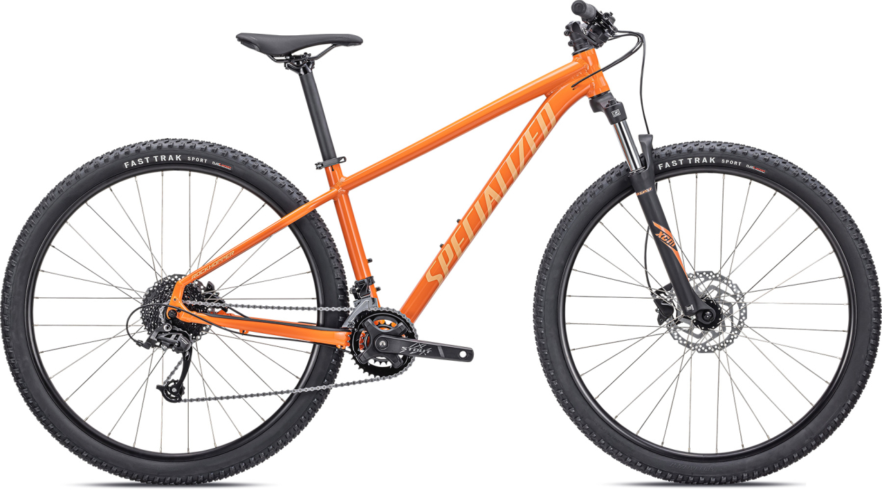 Купить Specialized Rockhopper Sport 27,5 2022 Gloss Blaze / Ice Papaya Артикул 91822-6003, 91822-6001, 91822-6002
