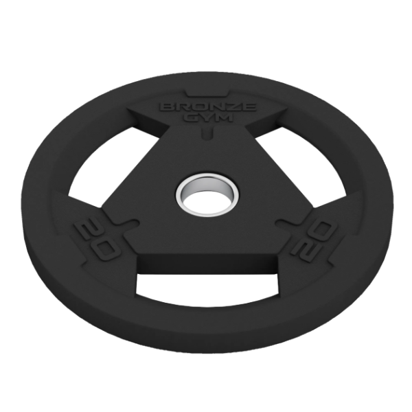 Диск олимпийский BRONZE GYM обрезиненный 20 кг